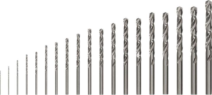 Actual product image Bosch Professional Zubehör PRO Metal HSS-G twist drill set, 19 pcs. (6 mm, 1 mm, 6.5 mm, 5.5 mm, 10 mm, 1.5 mm, 7 mm, 3 mm, 5 mm, 8.5 mm, 8 mm, 2.5 mm, 9 mm, 3.5 mm, 4.5 mm, 2 mm, 7.5 mm, 9.5 mm, 4 mm)