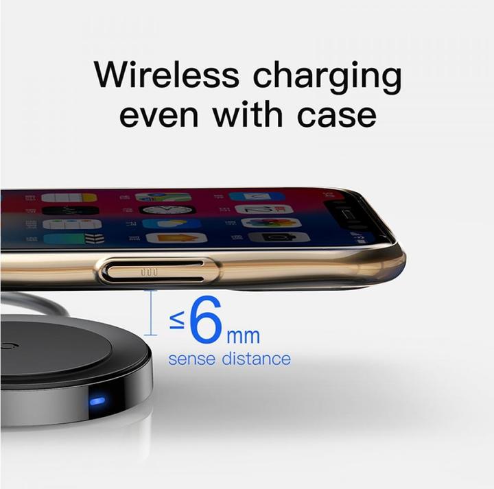 Immagine prodotto Baseus Caricabatterie wireless con cavo Lightning