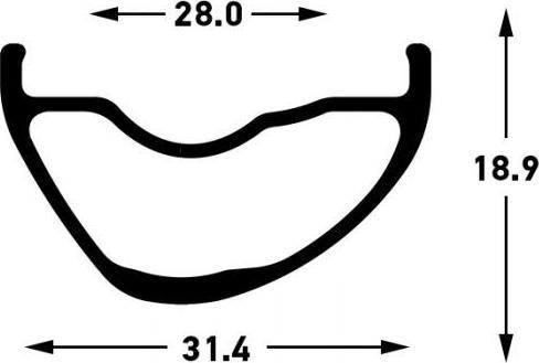 Actual product image Notubes Arch MK4 (29")