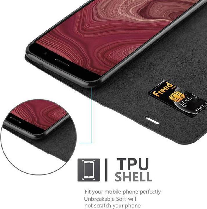 Productafbeelding Cadorabo Boek Onzichtbare Magneetband (HTC U11)