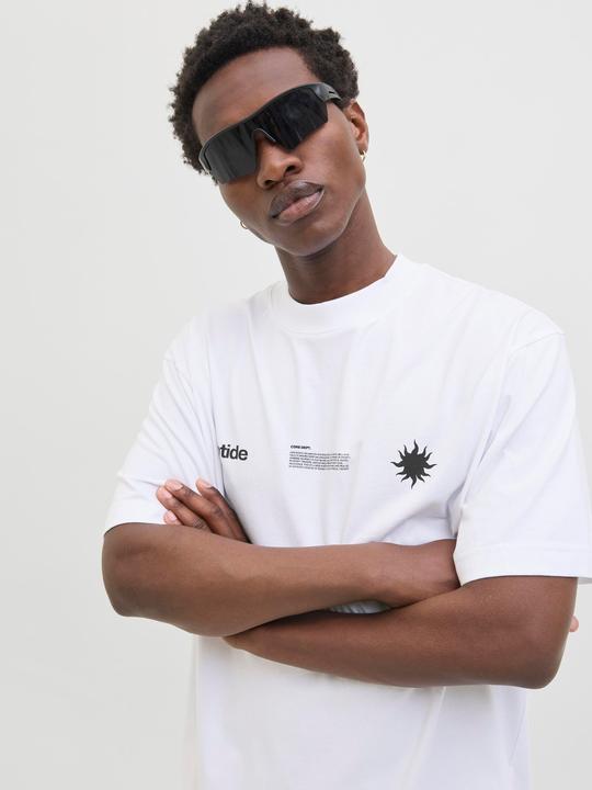 Produktbild Jack & Jones Gedruckt Rundhalsausschnitt T-shirt T-shirt (S)