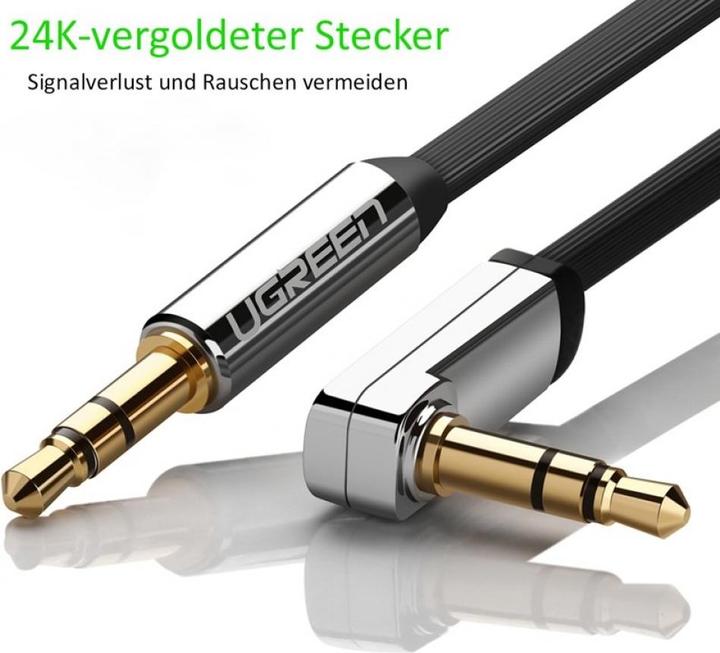 Immagine prodotto Ugreen Jack da 3,5 mm - Jack da 3,5 mm (2 m, Connettore da 3,5 mm (AUX))