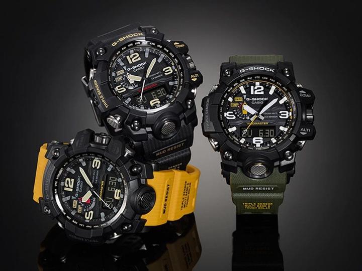 Actual product image G-Shock Mudmaster (Analogue wristwatch, Digital watch, Hybrid watch, 56 mm)