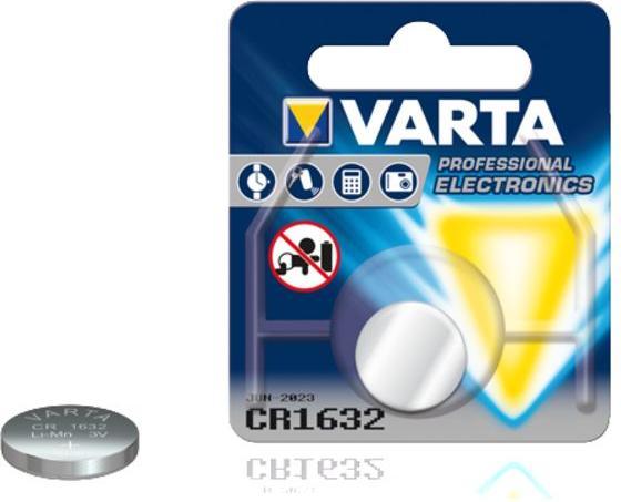 Produktbild Varta Cr1632 (1 Stk., CR1632, 135 mAh)