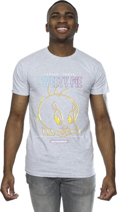 Immagine prodotto Looney Tunes Tweety Glitch Maglietta Uomo (L)