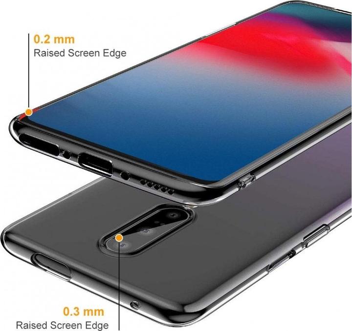 Actual product image Screenguard OnePlus 7 Pro Flexible TPU Clear Case (OnePlus 7 Pro)