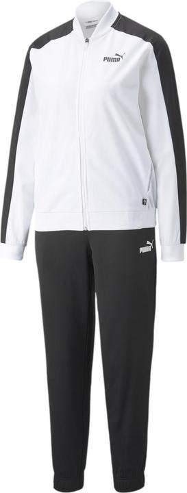 Puma Ladies baseball jersey suit Cl tracksuit, white, L (L)