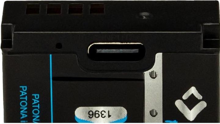 Actual product image Patona Platinum USB-C Canon LP-E12 (Rechargeable battery)