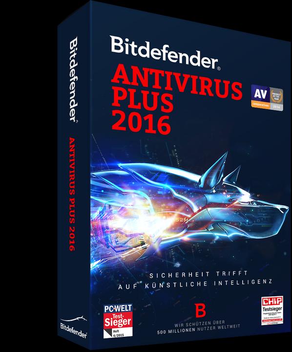 Bitdefender Antivirus Plus ESD (1 User, 36 Monate)