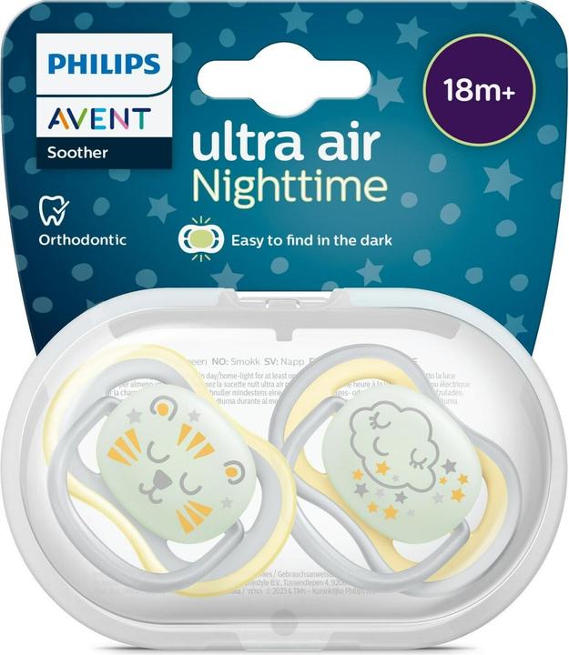 Actual product image Philips Avent SCF376/01 ultra air pacifier (2 x, from 18 m.)