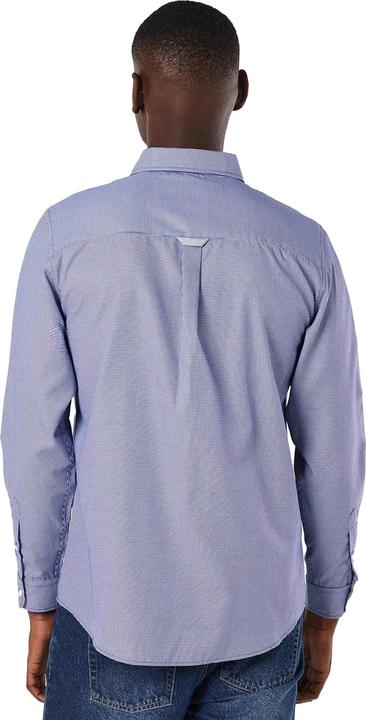 Actual product image Universal Textiles Mens Mini Grid Check Long-Sleeved Shirt (XL)