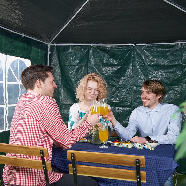 Actual product image Relaxdays 3x Pavilion side wall (10 cm, 300 cm)