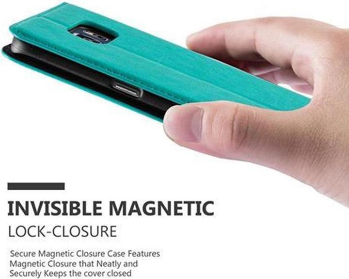 Actual product image Cadorabo Book Invisible Magnet Cover (Samsung Galaxy S6 Edge)