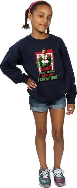 Image du produit Elf - Sweat OMG SANTA - Fille (140, 146)