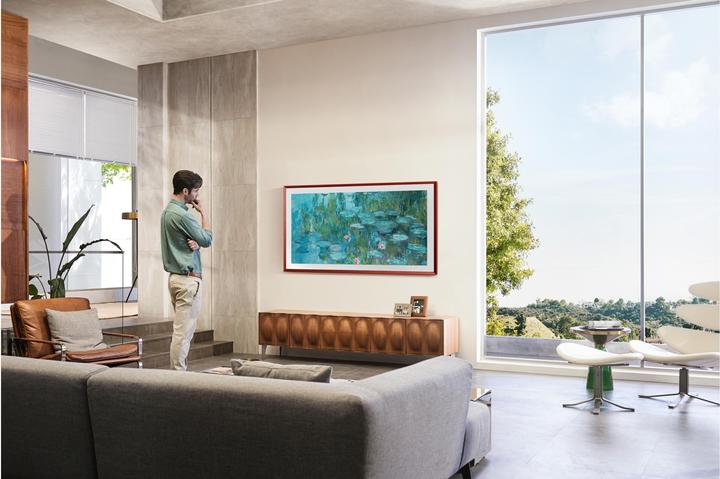 Actual product image Samsung QE65LS03A The Frame (65", LS03A, QLED, 4K, 2021)