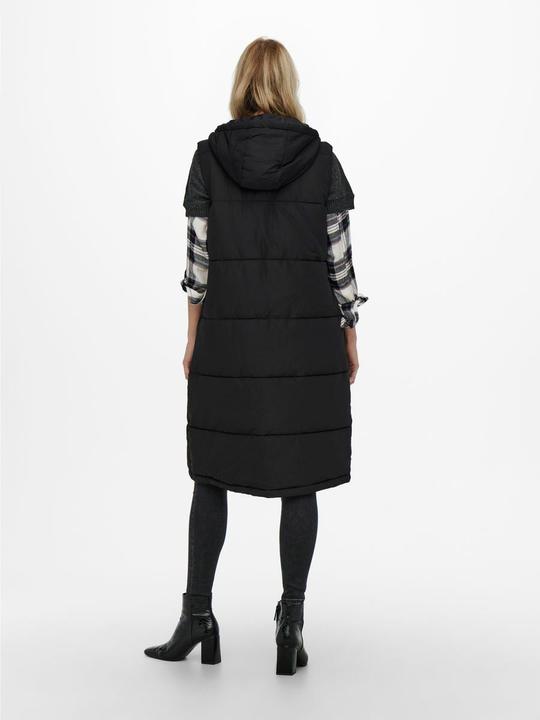 Actual product image Only Quilted long vest (M)
