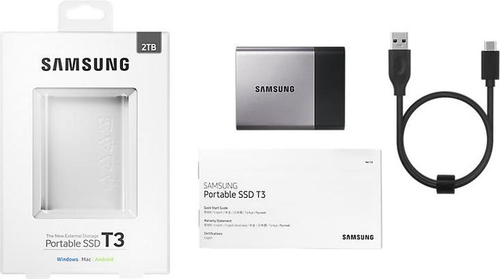 Immagine prodotto Samsung SSD portatile T3 (2000 GB)