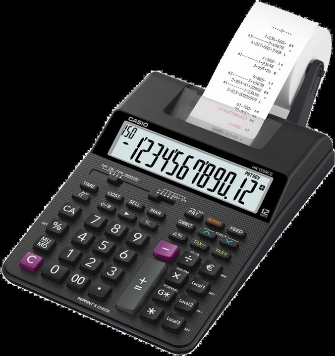 Casio Hr-150rce (Batteries, Electrical connection)
