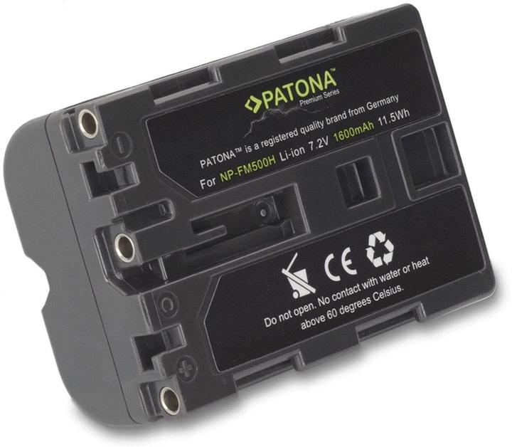 Actual product image Patona Np-Fm500h (Rechargeable battery)