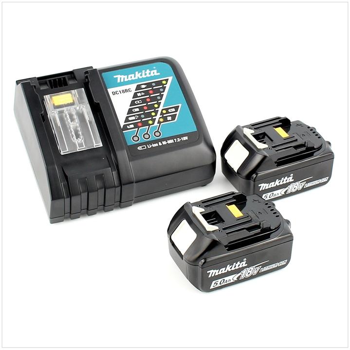 Actual product image Makita DHP482RTJ 18V 2x rechargeable battery-powered impact drill (Rechargeable battery operated)