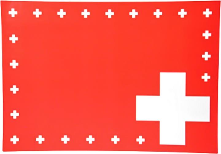 Image du produit Weco Croix suisse (8 x, 40 x 30 cm)