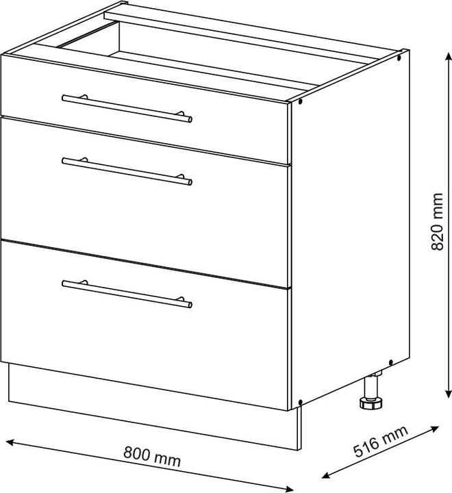 Immagine prodotto Vicco Badschrank Fame-Line