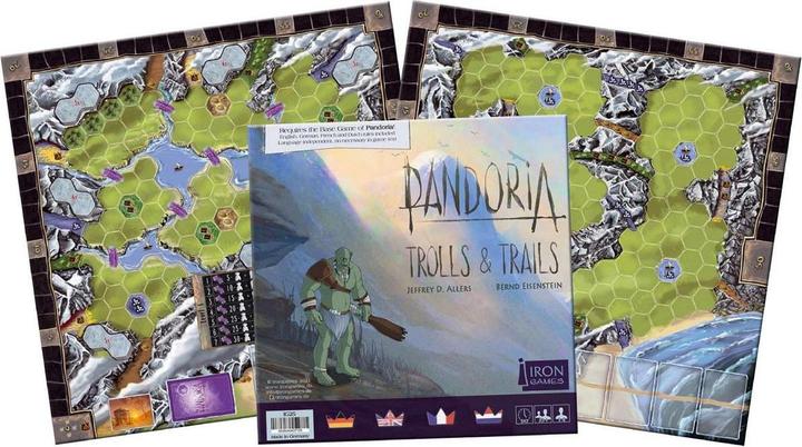 Image du produit Iron Games Pandoria : Trolls & Trails (Français, Anglais, Allemand)