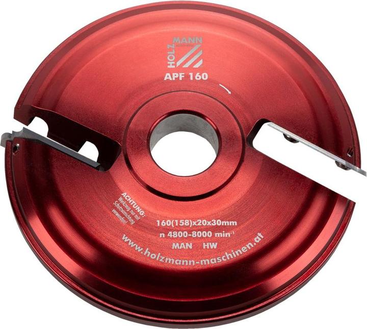 Actual product image Holzmann profile cutter 160x20x30 Z2 n4800-8000