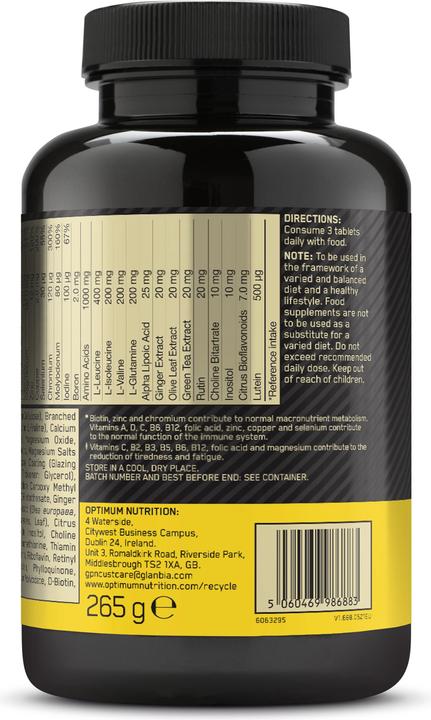 Actual product image Optimum Nutrition Opti-Men (1 Piece, Capsules, 270 g)