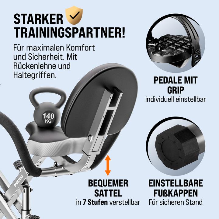 Actual product image Sportana Exercise Bike
