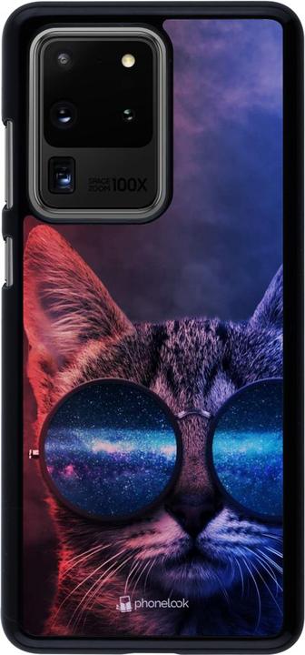 Image du produit PhoneLook Coque Red Blue Cat Glasses (Samsung Galaxy S20 Ultra)