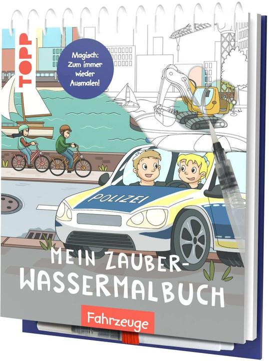 Immagine prodotto Düsener:Il mio magico libro da colorare ad acqua Fahrz