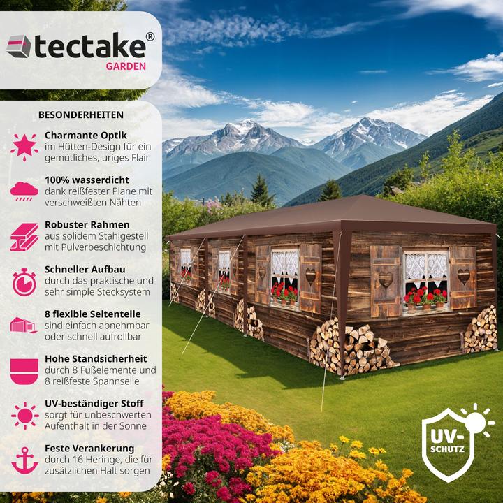 Image du produit tectake Chalet d'alpage (900 cm, 300 cm)