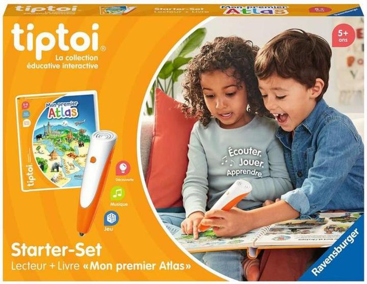 Actual product image tiptoi Coffret Mon premier Atlas (French)