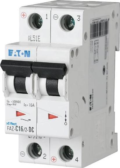 Immagine prodotto Eaton MOE FAZ-C16/2-DC Interruttore di protezione della linea