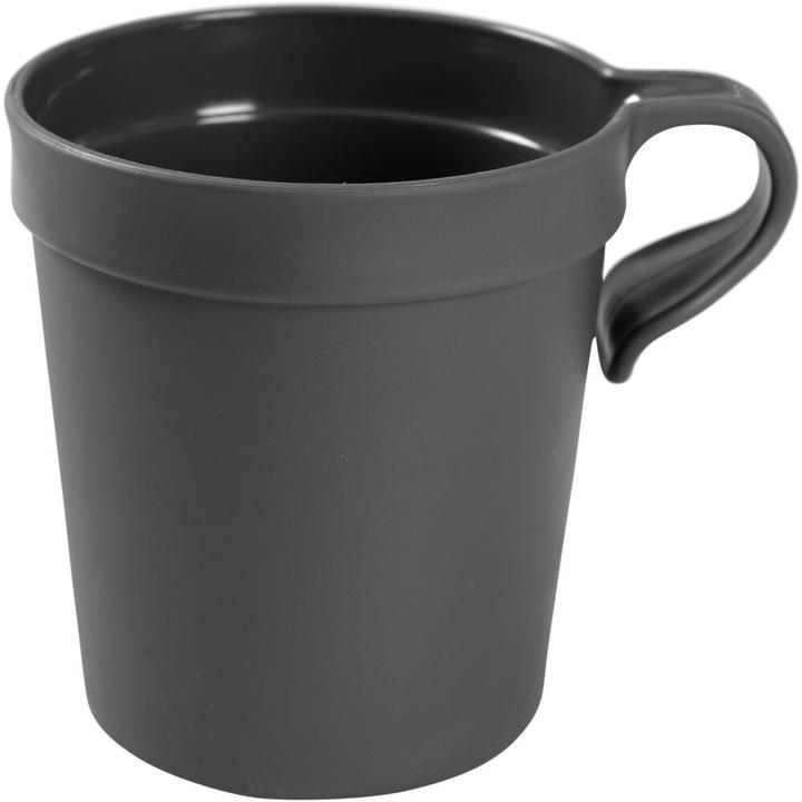 Produktbild Abena Mehrweg Tasse mit Henkel, 25 cl, schwarz, PP (300 ml, 12 x)