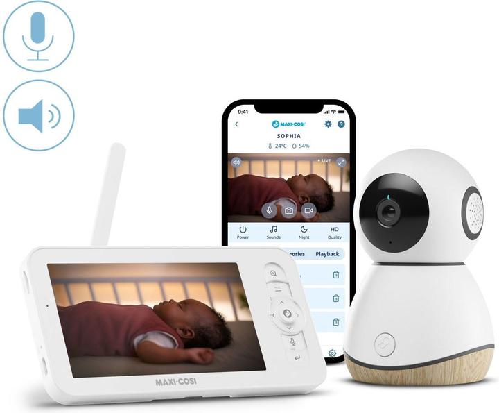 Actual product image Maxi-Cosi MC See Baby Monitor Pro (Video & Audio, 200 m)