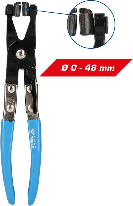 Actual product image Brilliant Tools Hose clamp plier (48 mm)
