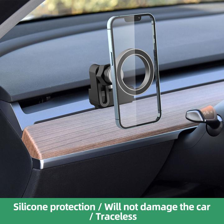 Image du produit PhoneLook Support téléphone magnétique MagSafe pour Tesla Model 3 / Y