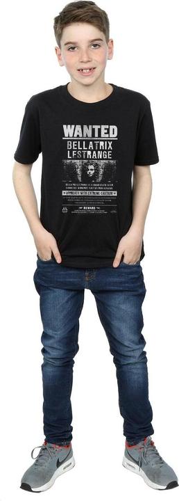 Produktbild Jungen Bellatrix Lestrange Wanted Poster TShirt aus Baumwolle (140, 146)