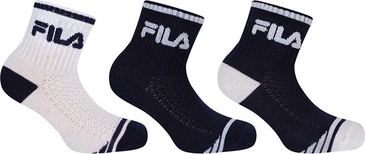 Produktbild FILA Junior Boy Quarter Plain Socks 3 Pairs Pack (3er Pack, 27 - 30)