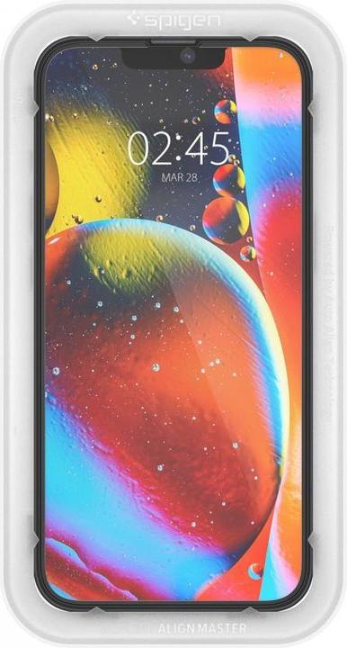 Produktbild Spigen Alm Glass (1 Stück, Apple iPhone 13, Apple iPhone 13 Pro)