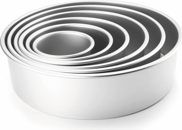 Produktbild Ibili Backform rund aus eloxiertem Aluminium 1,8 l, 15 x 10 cm Perfekt für hohe Torten und Kuchen