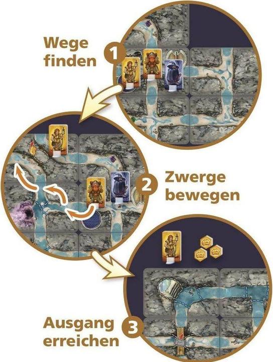Produktbild Amigo Saboteur - The Dark Caves (Deutsch)