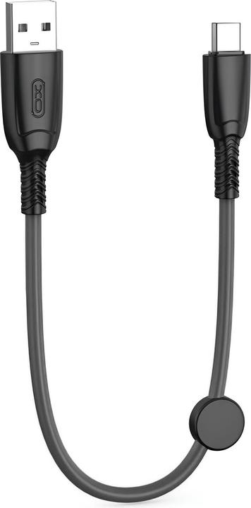 xO câble NB247 USB - microUSB 0,25 m 6A noir (0.25 m, USB 3.0)