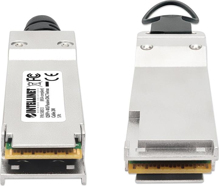 Produktbild Intellinet QSFP+ 40G Passives DAC Twinax-Kabel 2,0m MSA-konf (CAT6, 2 m)