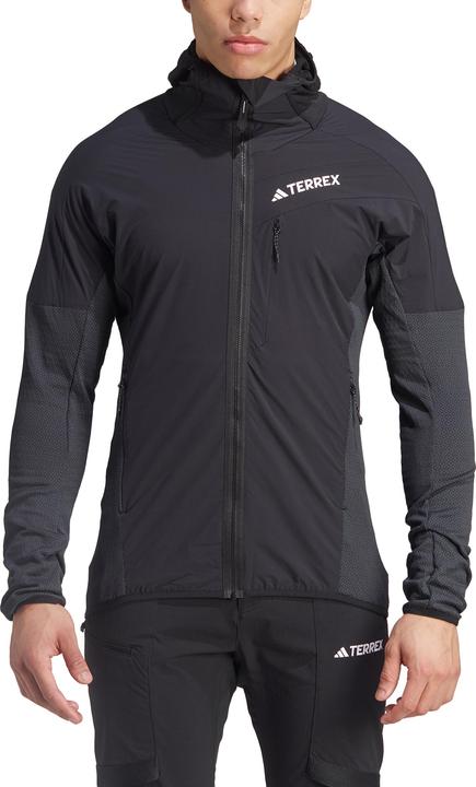 Actual product image adidas Terrex Techrock Hooded Wind Fleece Jacket (XL)