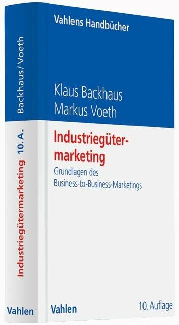 Produktbild Industriegütermarketing (Deutsch, Klaus Backhaus, 2014)