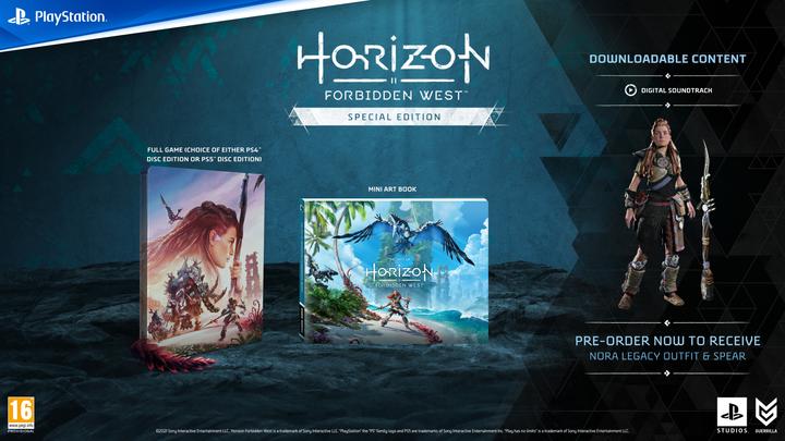 Image du produit Sony Horizon 2 Forbidden West - Édition spéciale (Mise à niveau gratuite vers la PS5) (PS4, DE, IT, FR)