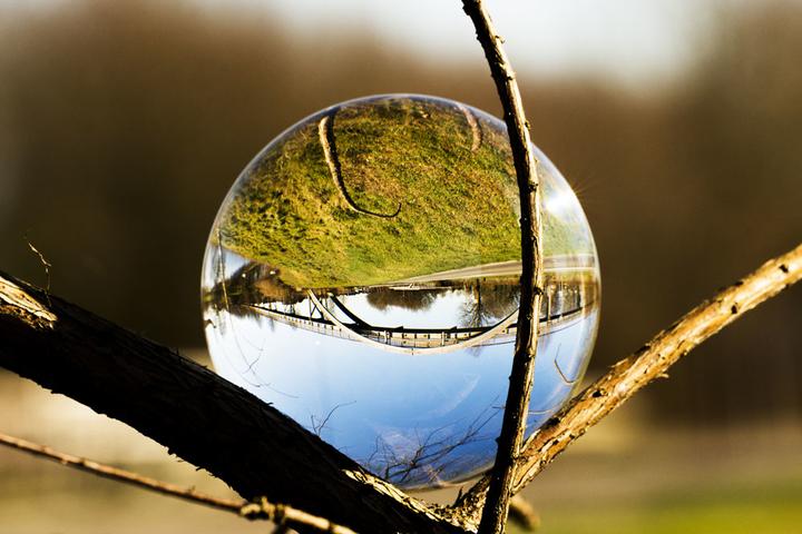 Actual product image Caruba Lens ball 90mm Deluxe